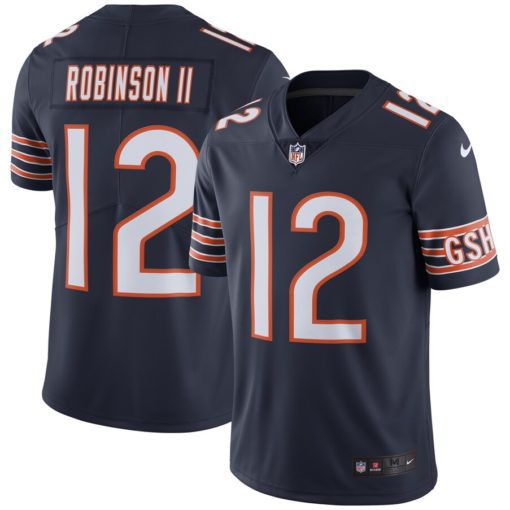 Men Chicago Bears #12 Allen Robinson Nike Navy Limited Player NFL Jersey